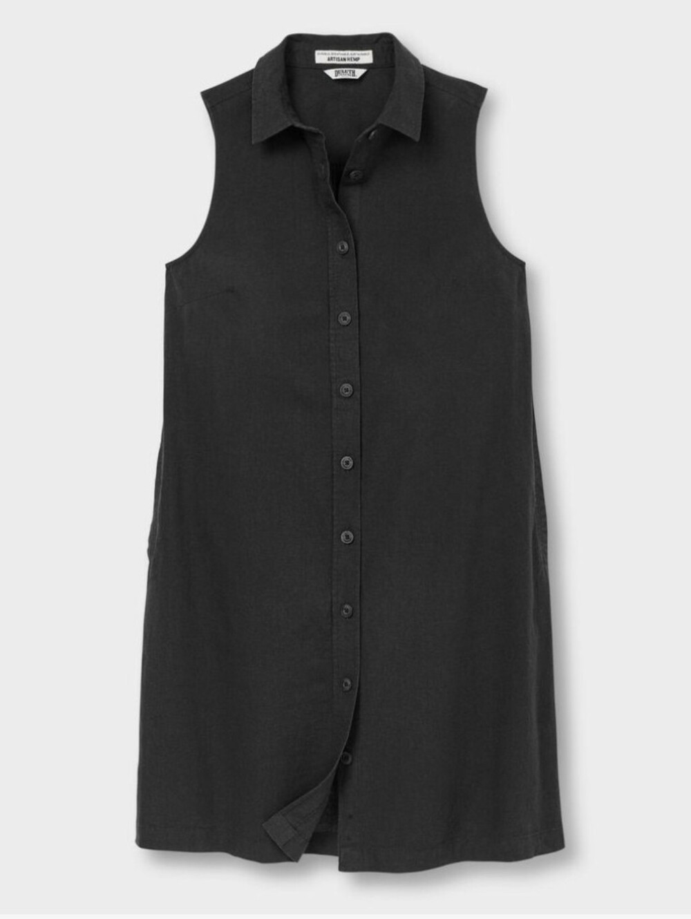 Duluth dress Women's Artisan Hemp Dress Medium Black